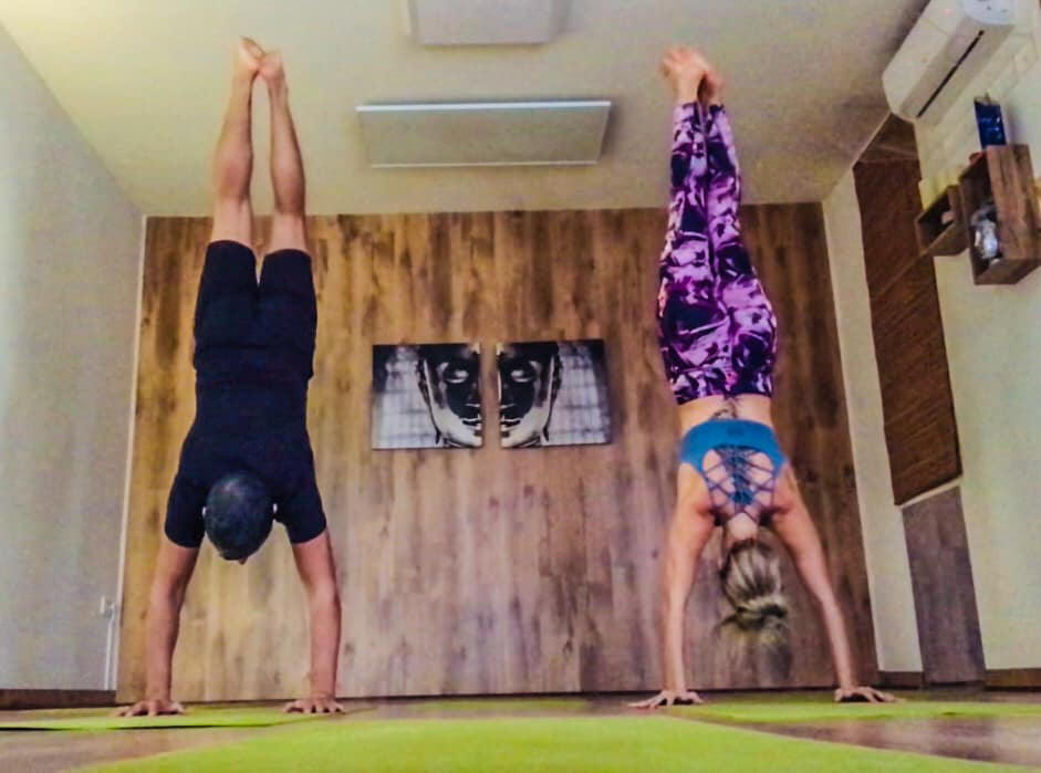 Veronika Ivartnik Nejc Mežnar DanYoga JOga