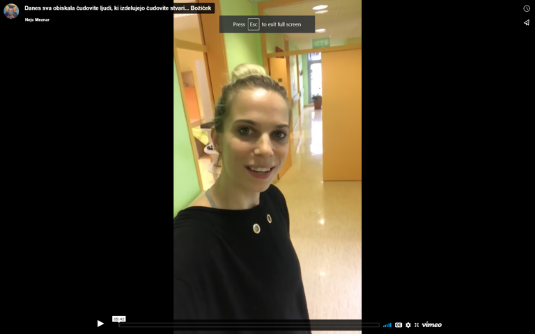 Danes sva obiskala čudovite ljudi, ki izdelujejo čudovite stvari… Božiček