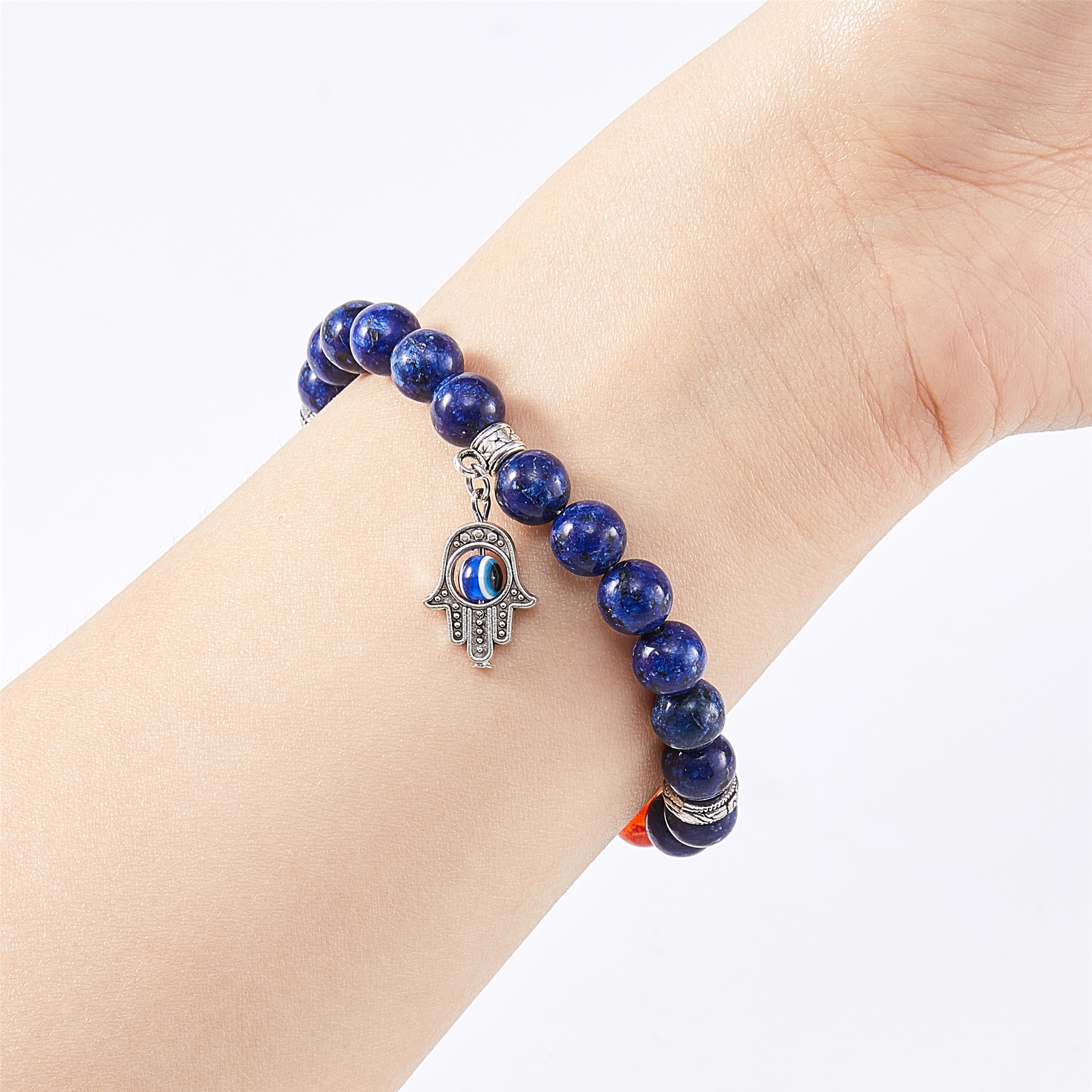 Kristalna Energetska Zapestnica Lapis Lazuli - slika 5